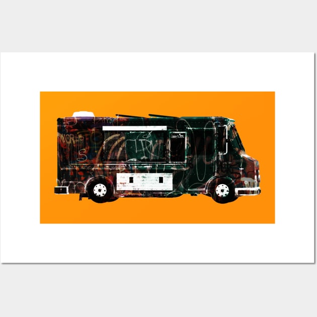 Painted Food Truck Wall Art by L'Appel du Vide Designs by Danielle Canonico